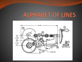 ALPHABET OF LINES