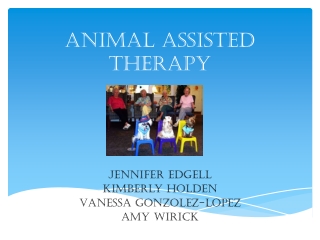 Animal Assisted Therapy