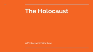 The Holocaust