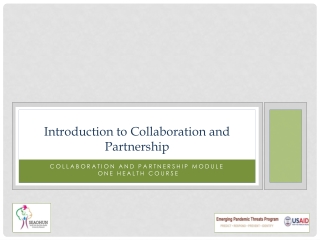 Introduction to Collaboration and Partnership
