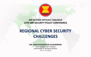 ARF Defense Officials' Dialogue 13th ARF Security Policy Conference