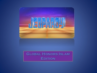 Global Honors Islam Edition