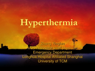 Hyperthermia