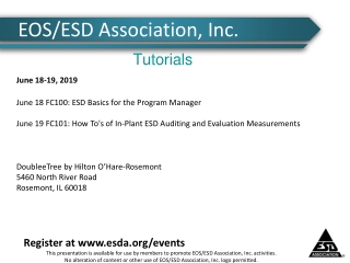 EOS/ESD Association, Inc.