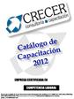 Cat logo de Capacitaci n 2012