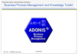 Business Process Management and Knowledge Toolkit