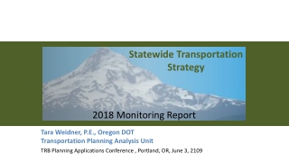 Statewide Transportation Strategy