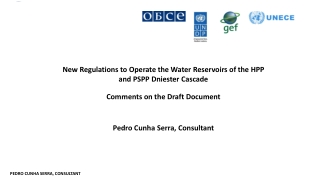 New Regulations to Operate the Water Reservoirs of the HPP and PSPP Dniester Cascade