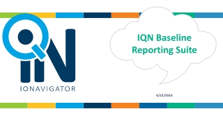 IQN Baseline Reporting Suite