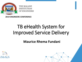 TB eHealth System for Improved Service Delivery