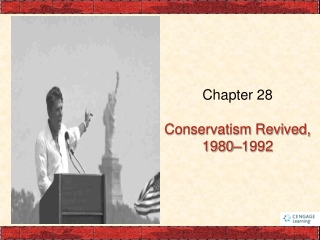 Chapter 28 Conservatism Revived, 1980–1992