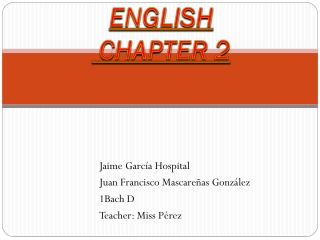 ENGLISH CHAPTER 2