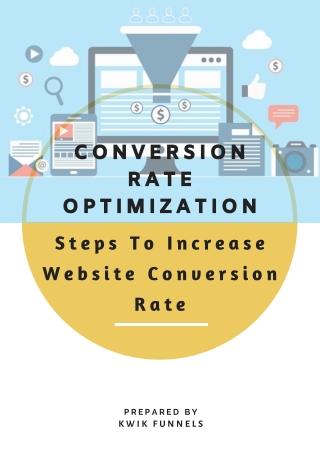 Conversion Rate Optimization: Steps To Increase Website Conversion Rate