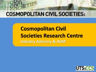 Cosmopolitan Civil Societies Research Centre