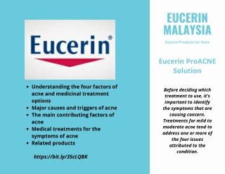 Eucerin ProACNE Solution-Eucerin Malaysia