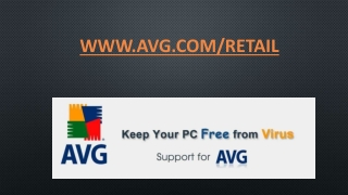 WWW.AVG.COM/RETAIL - Avg.com/retail