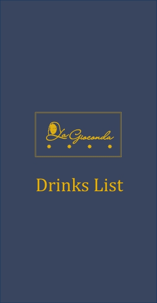 Drinks List