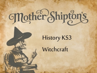 History KS3 Witchcraft