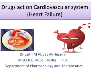 Dr Laith M Abbas Al- Huseini M.B.Ch.B , M.Sc., M.Res ., Ph.D.