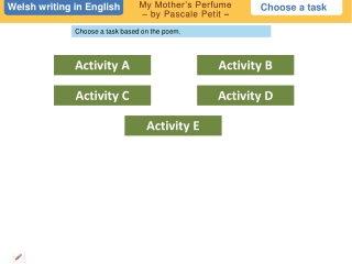 Welsh writing in E nglish