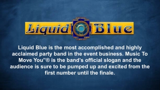 Wedding Dance Band Los Angeles - Liquid Blue