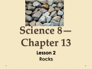 Science 8—Chapter 13