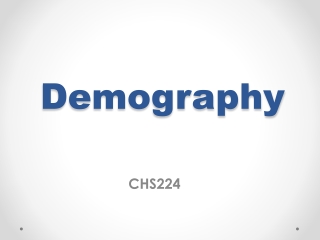 Demography