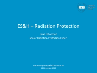 ES&amp;H – Radiation Protection