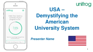 USA – Demystifying the American University System