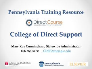 Pennsylvania Training Resource