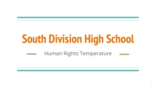 South Division High School