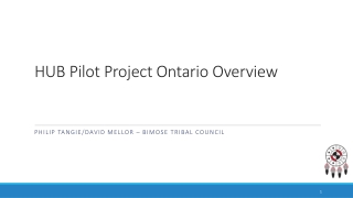 HUB Pilot Project Ontario Overview