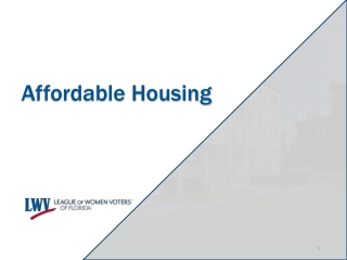 Affordable Housing