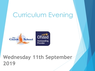 Curriculum Evening