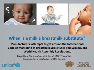 When is a milk a breastmilk substitute?