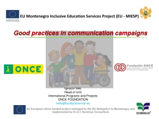 EU Montenegro Inclusive Education Services Project (EU - MIESP)