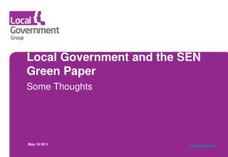 Local Government and the SEN Green Paper
