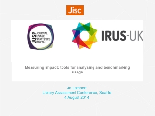 Measuring impact: tools for analysing and benchmarking usage