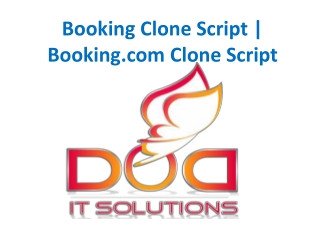 Booking Clone Script | Booking.com Clone Script | Hotel Clone Script
