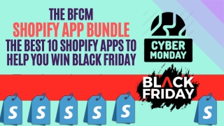 Get Ready For BFCM Sale By Installing These Apps on Your Shopify Store