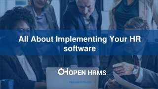 HR Software Implementation