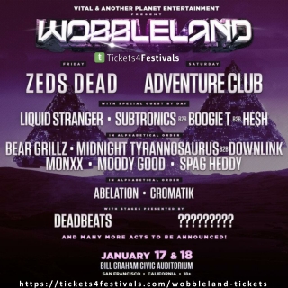 Wobbleland Drops Phase 1 Lineup For 2020