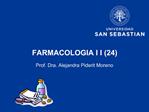 FARMACOLOGIA I I 24