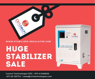 10% off voltage stabilizer in UAE