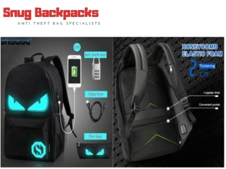 Anti Theft Travel Backpack