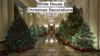 Strange But Beautiful White House Christmas Decorations By The First Lady