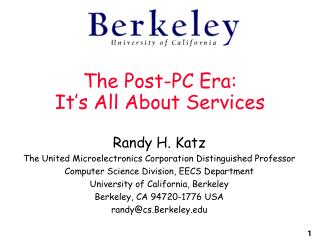 The Post-PC Era: It’s All About Services