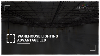 Use The Best Warehouse Lighting For Industrial Complex