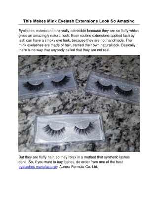 Private Label Makeup Eyelashes