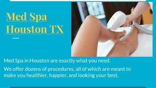 Med Spa Houston TX